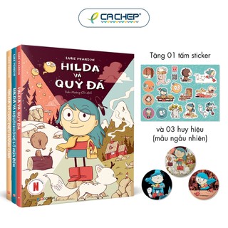 Sách - Combo 3 cuốn cuộc sống của nhà thám hiểm nhí Hilda - Đông A