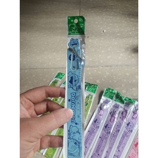 Thước kẻ nhựa dài 15cm hình doremon đủ màu