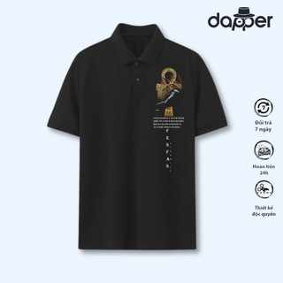 Áo Thun Polo Nam Unisex PROTECTOR Cotton Cá Sấu In Hình Thiết Kế, Kiểu Dáng Hiện Đại Hottrend-RT13