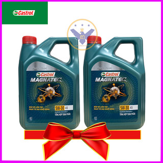 COMBO 2 dầu nhớt tổng hợp Castrol Magnatec Professional  A5 5W-30