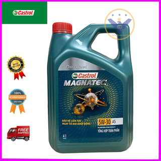 Dầu nhớt Castrol Magnatec Professional A5 5W-30 cao cấp tổng hợp toàn phần Can 4 Lít