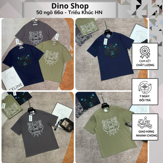 Áo thun nam ken đô thêu hình hổ siêu đẹp - áo phông nam ken đô cao cấp