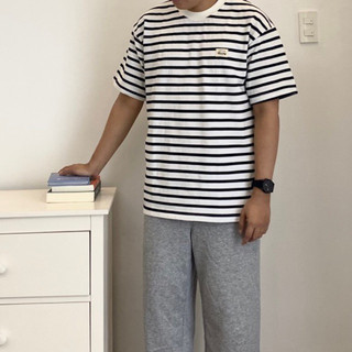MARCHY - Basic Striped Tee - Áo thun kẻ sọc