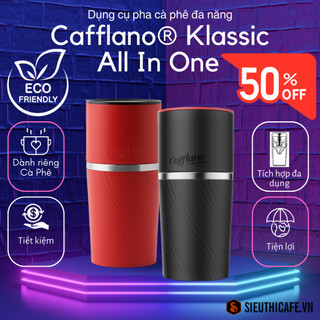 Dụng cụ cà phê đa năng cafflano klassic – all in one – pour over red – nk hàn quốc