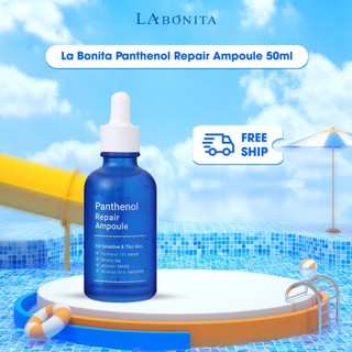Tinh chất hỗ trợ phục hồi làm dịu da La Bonita Panthenol Repair Ampoule 50ml