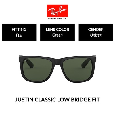 Mắt Kính Ray-Ban Justin - RB4165F 601/71 chính hãng