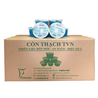 PL1: 4ly cồn thạch TVN & PL2: 4 ly gel TVN (Ly/125gram +- 5%)