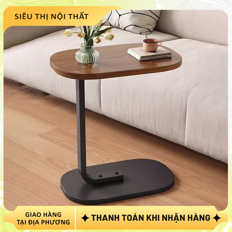  Bàn trà sofa nhỏ gọn bàn cafe gỗ sang trọng dùng trang trí decor bên ghế sofa phòng khách ban công 