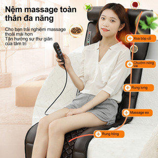 Thảm mát xa toàn thân có kèm gối thảo mộc và massage chân, Nệm, đệm, gối, máy massage toàn thân Nệm Massage toàn