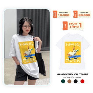 Áo thun HANGOVERDUCK Tee phông nam nữ tay lỡ [BRN 46]