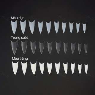 Móng nối nhọn bịch 500 móng 1 túi móng