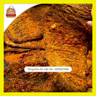 Khô Bò Củ Chi Loại 1 Hũ 500g Tẩm Gia Vị Thơm Ngon - Khô Bò Miếng Tảng Từ Thịt Bò Thật - Bò Khô Đam Mê Ăn Vặt