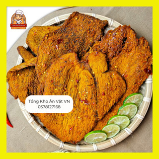 Khô Bò Miếng Tảng Thịt Thật Hũ 300G - Bò Khô Miếng Củ Chi Loại 1 Đam Mê Ăn Vặt, Khô Bò Tổng Kho Ăn Vặt VN