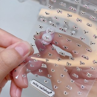Sticker khuôn mặt cute siêu xinh, sắc nét, tiện lợi design nails