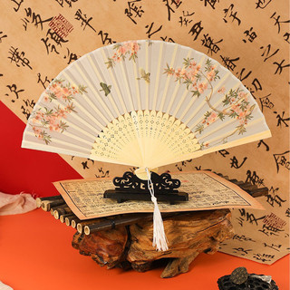 Quạt xoè cổ trang thanh hoa cổ trang trung quốc