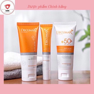 Set 3 ngừa mụn kiềm dầu toàn diện decumar advanced mini dùng thử
