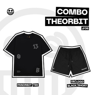  COMBO ÁO + QUẦN THE ORBIT Áo thun nam nữ PAN ORBIT và Quần OB Black - Local Brand Chính Hãng 