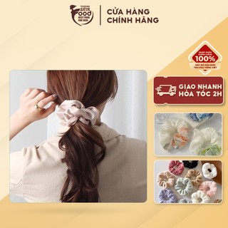  Dây Buộc Tóc Xinh Xắn, Họa Tiết Dễ Thương, Phong Cách Hàn Quốc TOOLA Hair Bands Scrunchies (Màu ngẫu nhiên)