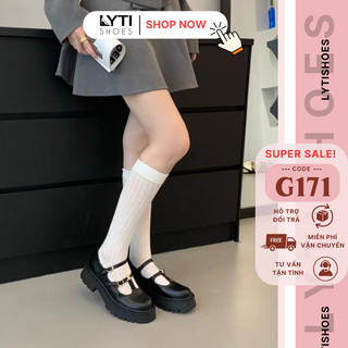 Giày búp bê giày đế bệt oxford đế đúc tiểu thư lytishoes g171