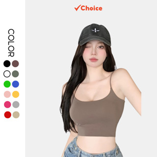 Áo bra nữ Choice 2326 BRS08 hai dây có mút đệm màu trơn mềm mại thời trang