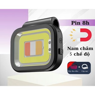 Đèn pin mini đeo đầu đa năng cao cấp gọn nhẹ pin siêu khoẻ đèn sáng mạnh pkn-74