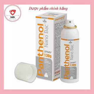 Xịt bỏng Panthenol nano bạc, xịt bỏng,hăm tã, tổn thương da....