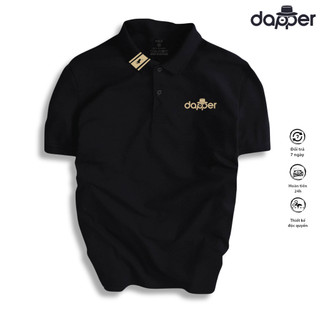 Áo Thun Polo Nam DAPPERMAN Cổ Bẻ, Năng Động, Sang Trọng Chất Poly Cá Sấu Co Giãn 4 Chiều-RT16