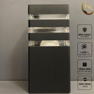 Đèn tường ngoài trời, đèn trụ ngoài trời 2 đầu kẻ vạch sáng