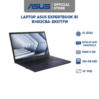 Laptop asus expertbook b1 b1402cba-ek0717w i3-1215u | 4gb | 256gb | 14' fhd | win 11