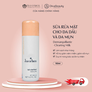 Sữa rửa mặt cho da dầu và da mụn jean d'arcel j107 demarquillante - clearing milk 150ml