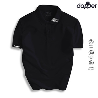 Áo Polo Nam DAPPER 03 Cổ Bẻ Chất Liệu Cá Sấu Co Giãn 4 Chiều THIẾT KẾ  Nam Tính, Sang Trọng-RT20