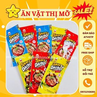 Snack gói cay Dải Bò xé miếng Dưa Hấu Đỏ gói 25g