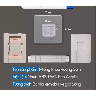 Miếng Dán Vuông Ecoco Miếng Dán Thay thế