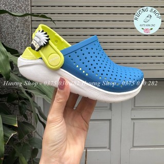 Dép sục Lite.ride trẻ em màu xanh cốm cực êm nhẹ, chống trơn trượt cho bé - Tặng kèm jibit