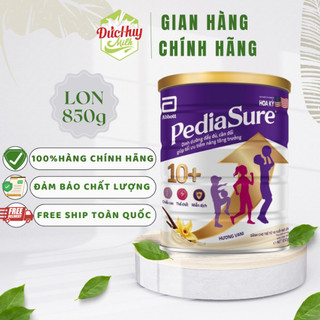 Sữa bột pediasure 10+ hương vani 850g