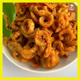 Tóp Mỡ Cuộn Mắm Tỏi Hũ 350G Giòn Rụm Tách Dầu - Tóp Mỡ Mắm Tỏi Đam Mê Ăn Vặt, Top Mỡ Tổng Kho Ăn Vặt VN