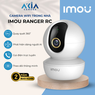 Camera wifi imou ranger rc bản 3mp/4mp/5mp, quay quét 360 độ, một chạm để gọi điện thoại