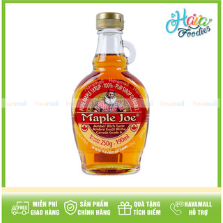 Siro lá phong nguyên chất – maple joe syrup 250g