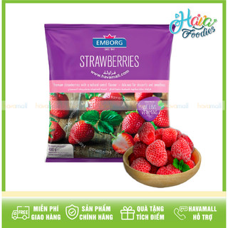 Dâu Tây Đông Lạnh Nguyên Trái – Strawberry Emborg Frozen 450g