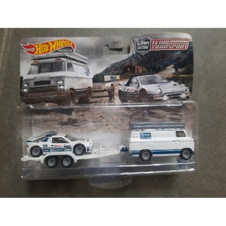 Hot wheels premium ford rs200 & ford transit
