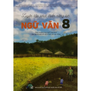 Sách - Luyện tập phát triển năng lực Ngữ Văn 8