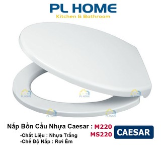 Nắp bồn cầu CAESAR sử dụng cho các bồn cầu mã CT1325, CD1325, CT1338, CD1338, CPT1332, CP1333, CPJ1334