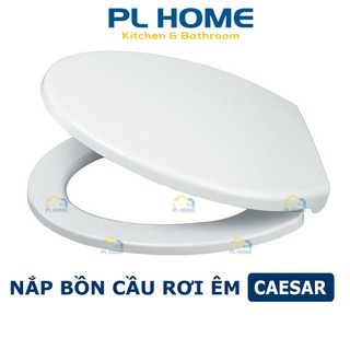 Nắp bồn cầu CAESAR đóng rơi êm, dùng cho bồn cầu CD1330, CD1331, CD1341, CD1345, CD1348, CD1349, CD1530