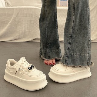  Giày nữ thể thao sneaker đế độn OYI chất cao su êm mềm xịn xò