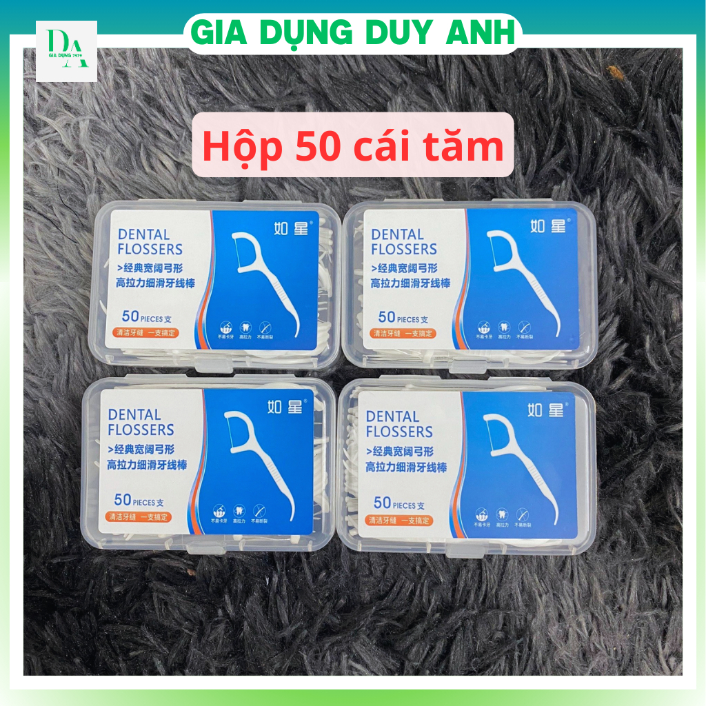 Tăm Chỉ Nha Khoa okamura sợi chỉ căng mảnh vệ sinh răng miệng GDDA7979