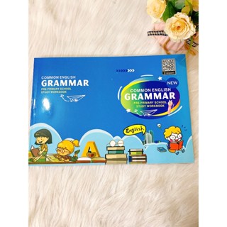 Sách - Common english  grammar pre primary school study workbook ( in gộp 2 trang vào 1)