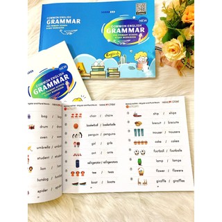 Sách - Common english  grammar pre primary school study workbook ( in gộp 2 trang vào 1)