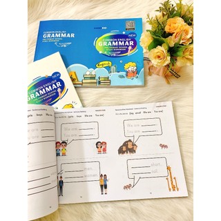 Sách - Common english  grammar pre primary school study workbook ( in gộp 2 trang vào 1)