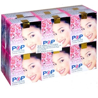 Combo 12 hộp kem dưỡng da pop popular facial cream 4g - bx0935
