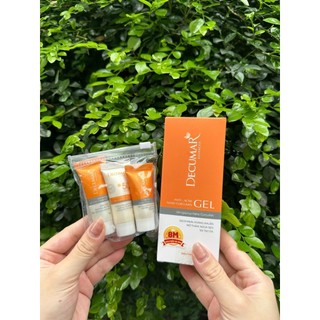 Bộ 3 sản phẩm : ngừa mụn kiềm dầu toàn diện decumar advanced